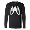 Guitar Skeleton Rib Cage Acoustic Guitar Shirt, Guitar Shirt
