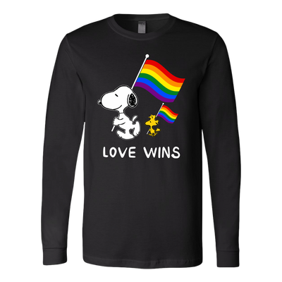 Snoopy-Woodstock-Peanuts-Shirt-LGBT-SHIRTS-gay-pride-shirts-gay-pride-rainbow-lesbian-equality-clothing-women-men-long-sleeve-shirt