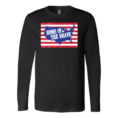 Home-of-the-Brave-Shirt-patriotic-eagle-american-eagle-bald-eagle-american-flag-4th-of-july-red-white-and-blue-independence-day-stars-and-stripes-Memories-day-United-States-USA-Fourth-of-July-veteran-t-shirt-veteran-shirt-gift-for-veteran-veteran-military-t-shirt-solider-family-shirt-birthday-shirt-funny-shirts-sarcastic-shirt-best-friend-shirt-clothing-women-men-long-sleeve-shirt