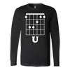 Funny-Guitar-Shirt-F-Chord-U-Shirt-guitar-shirt-guitar-shirts-guitar t-shirt-musical-music-t-shirt-instrument-shirt-guitarist-shirt-family-shirt-birthday-shirt-funny-shirts-sarcastic-shirt-best-friend-shirt-clothing-women-men-long-sleeve-shirt