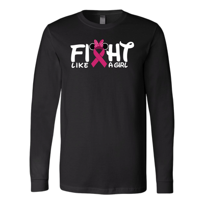Fight-Like-a-Girl-Shirt-Mickey-Mouse-Minnie-Mouse-Shirt-breast-cancer-shirt-breast-cancer-cancer-awareness-cancer-shirt-cancer-survivor-pink-ribbon-pink-ribbon-shirt-awareness-shirt-family-shirt-birthday-shirt-best-friend-shirt-clothing-women-men-long-sleeve-shirt