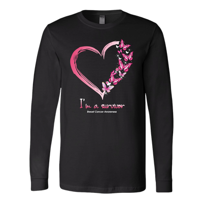 I-m-A-Survivor-Breast-Cancer-Awareness-Heart-Butterfly-Shirt-breast-cancer-shirt-breast-cancer-cancer-awareness-cancer-shirt-cancer-survivor-pink-ribbon-pink-ribbon-shirt-awareness-shirt-family-shirt-birthday-shirt-best-friend-shirt-clothing-women-men-long-sleeve-shirt