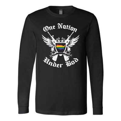 One-Nation-Under-God-Shirt-Gay-Pride-Shirts-LGBT-Lesbian-Equality-Gay-Rainbow-Pride-Clothing-Men-Women-Long-Sleeve
