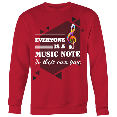 Everyone-is-A-Music-Note-In-Their-Own-Tune-autism-shirts-autism-awareness-autism-shirt-for-mom-autism-shirt-teacher-autism-mom-autism-gifts-autism-awareness-shirt- puzzle-pieces-autistic-autistic-children-autism-spectrum-clothing-women-men-sweatshirt