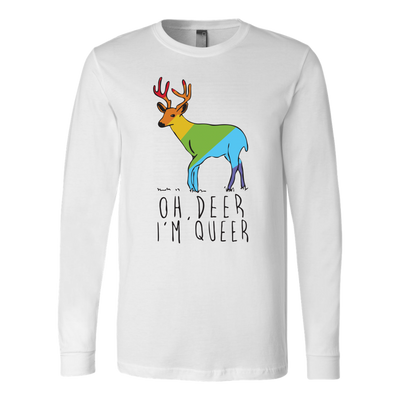 Oh-Deer-I'm-Queer-Shirts-LGBT-SHIRTS-gay-pride-shirts-gay-pride-rainbow-lesbian-equality-clothing-women-men-long-sleeve-shirt