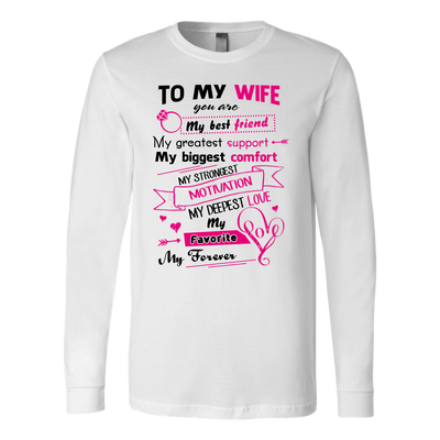 To-My-Wife-You-Are-My-Best-Friend-Shirt-husband-shirt-husband-t-shirt-husband-gift-gift-for-husband-anniversary-gift-family-shirt-birthday-shirt-funny-shirts-sarcastic-shirt-best-friend-shirt-clothing-women-men-long-sleeve-shirt