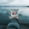 Camping mug, enamel mug, outdoor mug