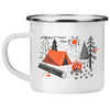 Camping mug, enamel mug, outdoor mug