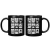 Dream Shirts Horror Killers Mugshots Mug, Freddy Krueger Jason Voorhees Pennywise Pinhead Chucky Mug