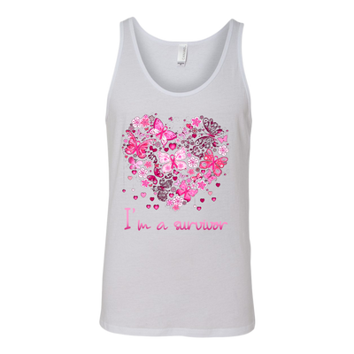 Breast-Cancer-Awareness-Shirt-I-m-A-Survivor-Heart-Pink-I-m-A-Survivor-breast-cancer-shirt-breast-cancer-cancer-awareness-cancer-shirt-cancer-survivor-pink-ribbon-pink-ribbon-shirt-awareness-shirt-family-shirt-birthday-shirt-best-friend-shirt-clothing-women-men-unisex-tank-tops