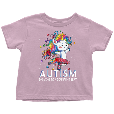Autism Dancing Toddler Pink