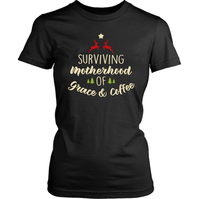 Surviving-Motherhood-on-Grace-and-Coffee-Shirt-mom-shirt-gift-for-mom-mom-tshirt-mom-gift-mom-shirts-mother-shirt-funny-mom-shirt-mama-shirt-mother-shirts-mother-day-anniversary-gift-family-shirt-birthday-shirt-funny-shirts-sarcastic-shirt-best-friend-shirt-clothing-women-shirt