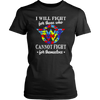 I will fight district women shirt