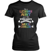 I'm Lesbian Aunt District Women Shirt, LGBT Shirt