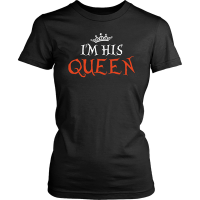 I'm-His-Queen-Shirt-gift-for-wife-wife-gift-wife-shirt-wifey-wifey-shirt-wife-t-shirt-wife-anniversary-gift-family-shirt-birthday-shirt-funny-shirts-sarcastic-shirt-best-friend-shirt-clothing-women-shirt