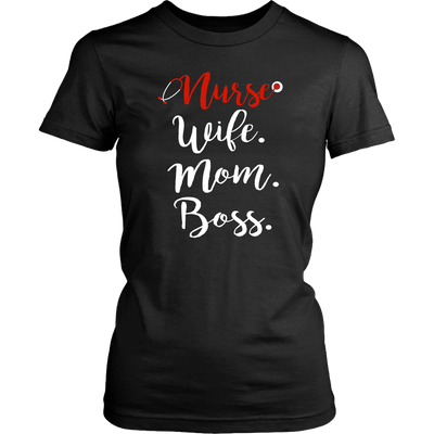 Nurse-Wife-Mom-Boss-Shirt-nurse-shirt-nurse-gift-nurse-nurse-appreciation-nurse-shirts-rn-shirt-personalized-nurse-gift-for-nurse-rn-nurse-life-registered-nurse-clothing-women-shirt