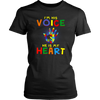 I'm His Voice He Is My Heart Shirts, District Women Shirts