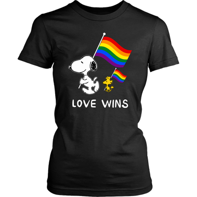 Snoopy-Woodstock-Peanuts-Shirt-LGBT-SHIRTS-gay-pride-shirts-gay-pride-rainbow-lesbian-equality-clothing-women-shirt