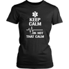 Keep Calm Shirt, Nurse Shirt, Black Color
