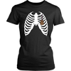 Guitar Skeleton Rib Cage Acoustic Guitar Shirt, Guitar Shirt