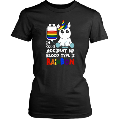 Unicorn-In-Case-of-Accident-My-Blood-Type-is-Rainbow-Shirt-LGBT-SHIRTS-gay-pride-shirts-gay-pride-rainbow-lesbian-equality-clothing-women-shirt