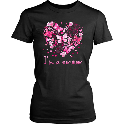 Breast-Cancer-Awareness-Shirt-I-m-A-Survivor-Heart-Pink-I-m-A-Survivor-breast-cancer-shirt-breast-cancer-cancer-awareness-cancer-shirt-cancer-survivor-pink-ribbon-pink-ribbon-shirt-awareness-shirt-family-shirt-birthday-shirt-best-friend-shirt-clothing-women-shirt