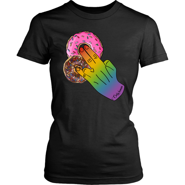 Dunkin Donuts Only Human Hand Shirt, LGBT Shirt - Dashing Tee