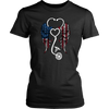 Nurse Angel Wings American Flag, Nurse Shirt