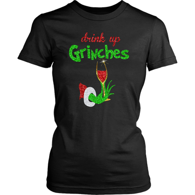 Drink Up Grinches Shirt, Funny Christmas Drinking Shirt