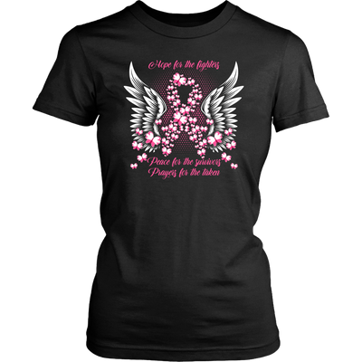 Hope-for-The-Fighters-Peace-for-The-Survivors-Prayers-for-The-Taken-breast-cancer-shirt-breast-cancer-cancer-awareness-cancer-shirt-cancer-survivor-pink-ribbon-pink-ribbon-shirt-awareness-shirt-family-shirt-birthday-shirt-best-friend-shirt-clothing-women-shirt