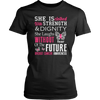 She Is Clothed With Strength Dignity Shirt, Breast Cancer Shirt