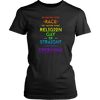 No Matter What Race, Religion Gay Shirt, District Women, LGBT Shirt