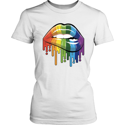 gay lips lgbt shirt