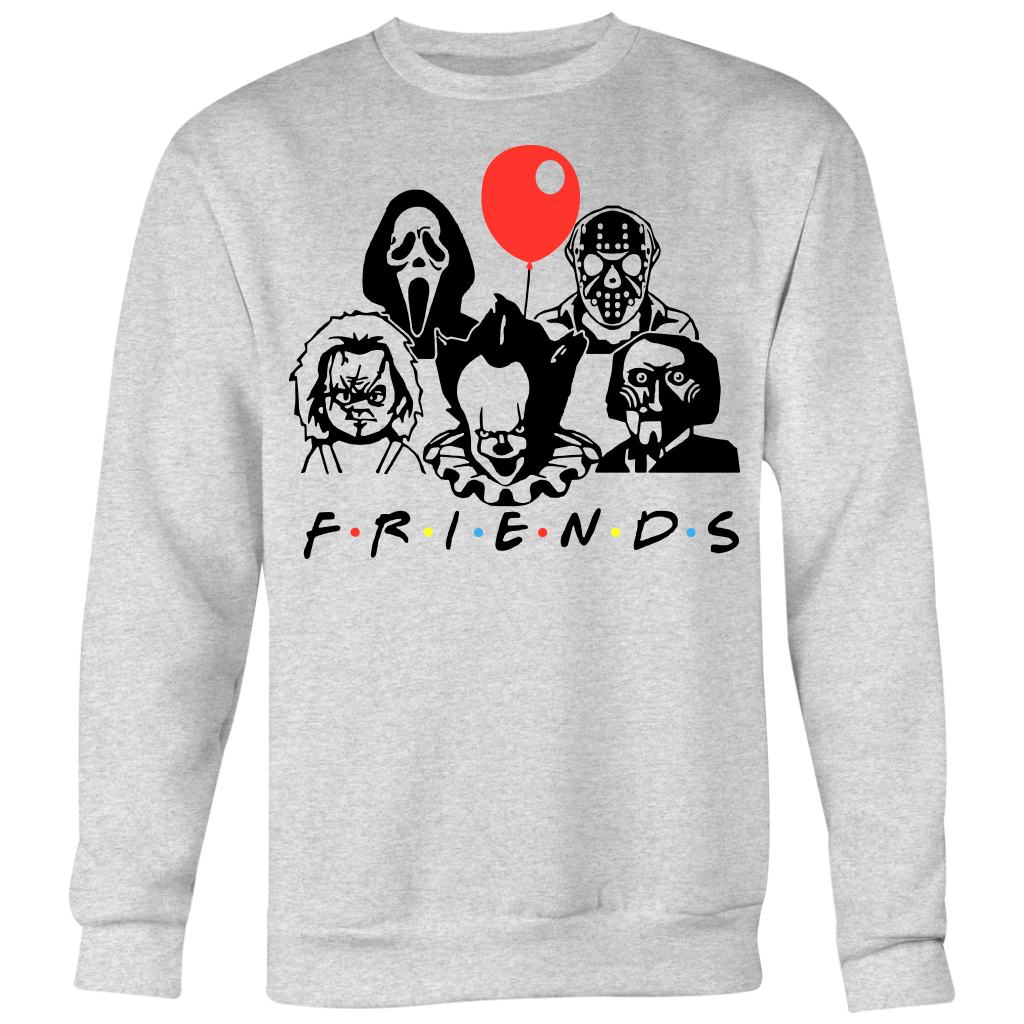 Friends Horror Movie Creepy Halloween Horror Shirt Dashing Tee
