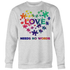 Love-Needs-No-Words-Shirts-autism-shirts-autism-awareness-autism-shirt-for-mom-autism-shirt-teacher-autism-mom-autism-gifts-autism-awareness-shirt- puzzle-pieces-autistic-autistic-children-autism-spectrum-clothing-women-men-sweatshirt