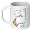 Llama-corns Poop Rainbows Too Mug Cup