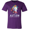 Autism Dancing Purple Navy Pink