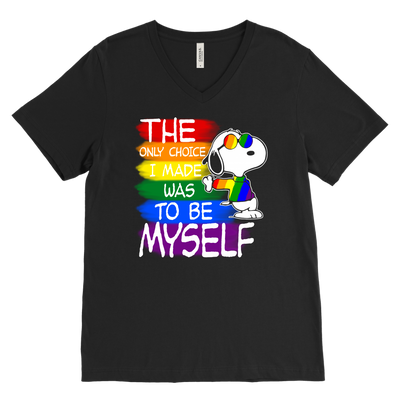 Snoopy V neck, LGBT