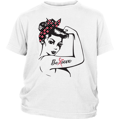 Autism Shirt, Believe Shirt, Rosie the Riveter Shirt