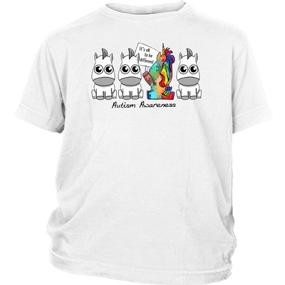 It's Ok To Be Different Autism Awareness Shirt, Unicorn Shirt