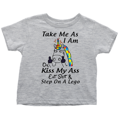 Take Me As I Am Grey Shirt, Autism Shirt