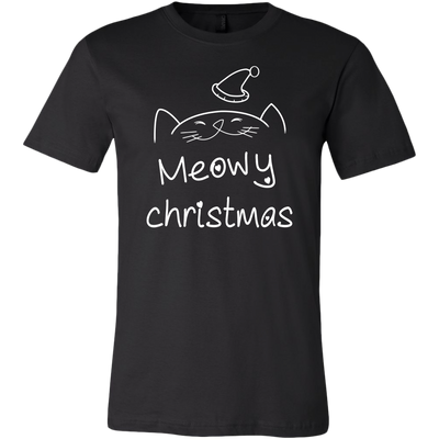Meowy Christmas Shirt, Merry Christmas Shirt