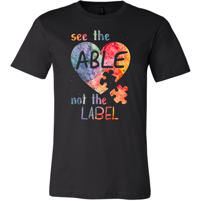 autism shirt see the able