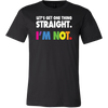 Let's-Get-One-Thing-Straight-I'M-NOT-lgbt-shirts-gay-pride-rainbow-lesbian-equality-clothing-men-shirt