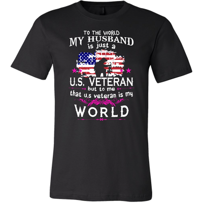 to the world my husband is just a us veteran