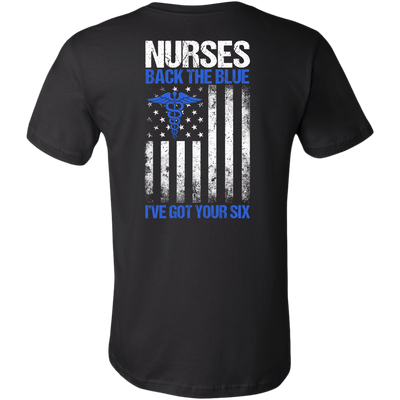 Nurses Back The Blue I've Got Your Six Shirt, Nurse Shirt