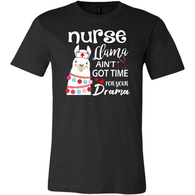 Nurse-Llama-Ain't-Got-Time-For-Your-Drama-Shirt-nurse-shirt-nurse-gift-nurse-nurse-appreciation-nurse-shirts-rn-shirt-personalized-nurse-gift-for-nurse-rn-nurse-life-registered-nurse-clothing-men-shirt