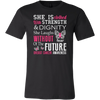 She Is Clothed With Strength Dignity Shirt, Breast Cancer Shirt