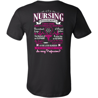 Nursing Requirements - An Impenetrable Immune System En Easy Profession Shirt, Nurse Shirt