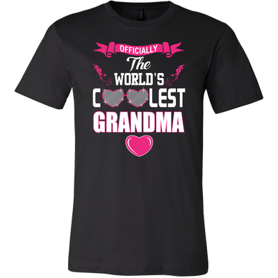 Grandmother T-shirt. Official The World's Coolest Grandma. Mother T-shirt, Mom Shirt, Gift for Mom, Grandmother Gift, Funny T Shirt.
